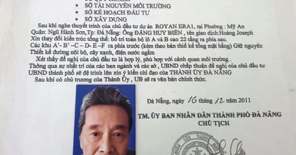 “Sếp” công ty TNHH Đầu tư xây dựng công nghệ Hoàng Châu giả chữ ký chủ tịch thành phố lừa bán đất dự án