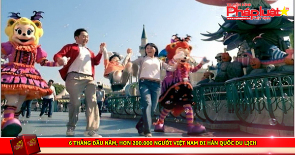 6 tháng đầu năm, hơn 200.000 người Việt Nam đi Hàn Quốc du lịch