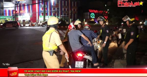 TPHCM: CSGT mở cao điểm xử phạt 