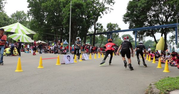 TP HCM: Giới trẻ yêu môn trượt patin hội ngộ, tranh tài thi đấu