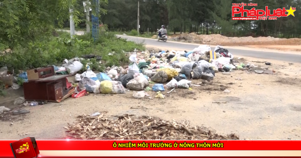 Ô nhiễm môi trường ở nông thôn mới