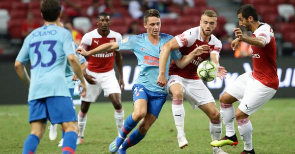 Cúp ICC 2018: Atletico Madrid vượt qua Arsenal trong loạt luân lưu