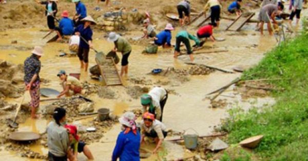 Hệ lụy từ việc khai thác vàng trái phép tại Bắc Kạn
