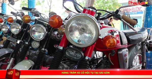 Hàng trăm xe cổ hội tụ tại Sài Gòn