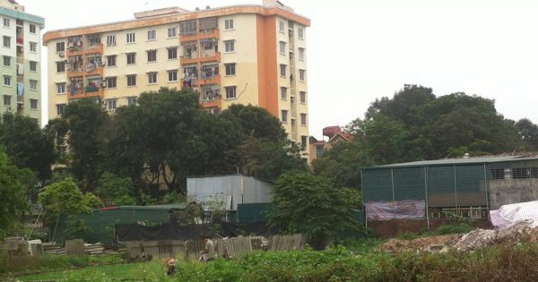 Quận Hoàng Mai đất nông nghiệp vẫn tiếp tục bị lấn chiếm