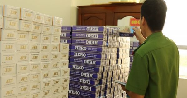 Cần Thơ: Kiểm tra 3 căn nhà, phát hiện hàng chục ngàn bao thuốc lá nhập lậu