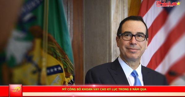 Mỹ công bố khoản vay cao kỷ lục trong 8 năm qua