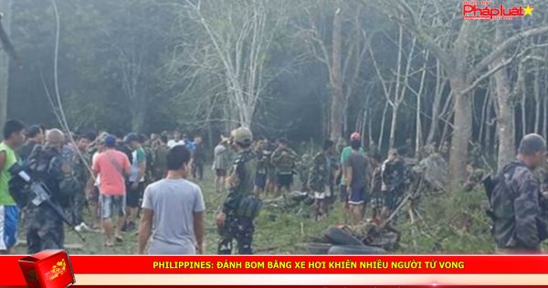Philippines: Đánh bom bằng xe hơi khiến nhiều người tử vong