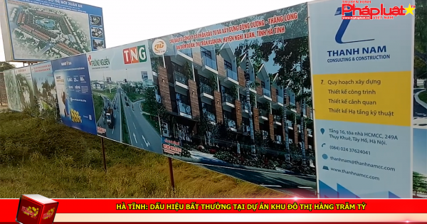 Hà Tĩnh: Dấu hiệu bất thường tại dự án khu đô thị hàng trăm tỷ