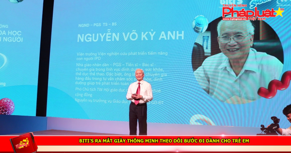 Biti’s ra mắt giày thông minh theo dõi bước đi dành cho trẻ em