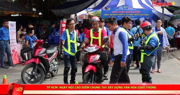 TP HCM: Ngày hội cao điểm chung tay xây dựng văn hóa giao thông
