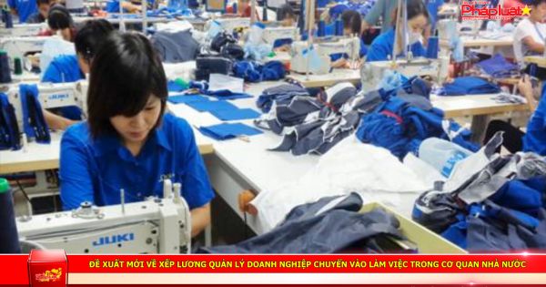 Đề xuất mới về xếp lương quản lý doanh nghiệp chuyển vào làm việc trong cơ quan nhà nước