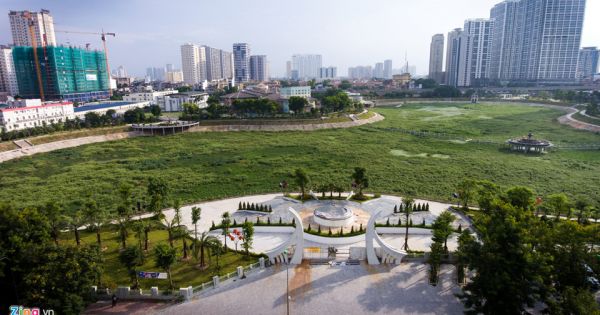 Công viên 300 tỷ “đợi” bãi xe ngầm sẽ hoạt động từ tháng 9
