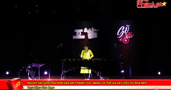 Người Sài Gòn thả hồn vào âm thanh “gõ” bằng cơ thể và vật liệu từ nhà bếp