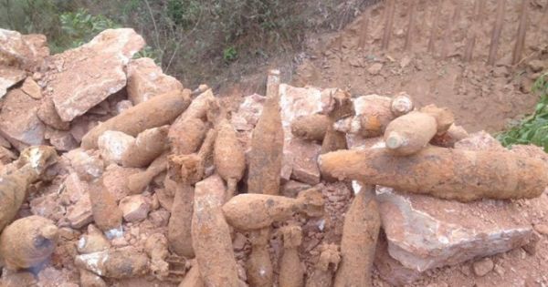 Phát hiện, xử lý kho đạn pháo trong sân Tỉnh ủy Quảng Ngãi