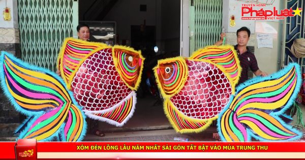 Xóm đèn lồng lâu năm nhất Sài Gòn tất bật vào mùa Trung thu