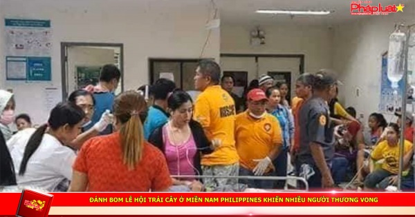 Đánh bom lễ hội trái cây ở miền Nam Philippines khiến nhiều người thương vong