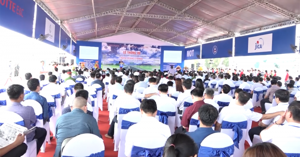 Thông xe tuyến cao tốc Đà nẵng – Quảng ngãi