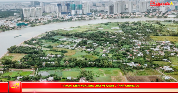 TP.HCM: Kiến nghị sửa luật về quản lý nhà chung cư