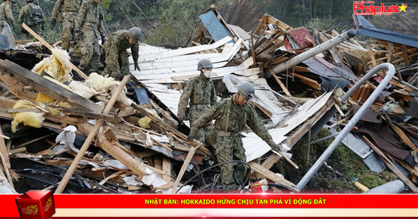 Nhật Bản: Hokkaido hứng chịu tàn phá vì động đất