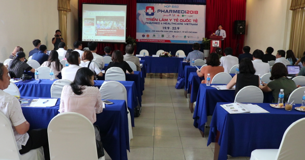 Hơn 600 gian hàng sẽ tham dự Triển lãm Y tế Quốc tế 2018