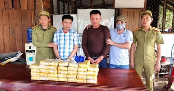 Triệt phá đường dây vận chuyển ma túy lớn nhất từ trước đến nay ở Quảng Trị