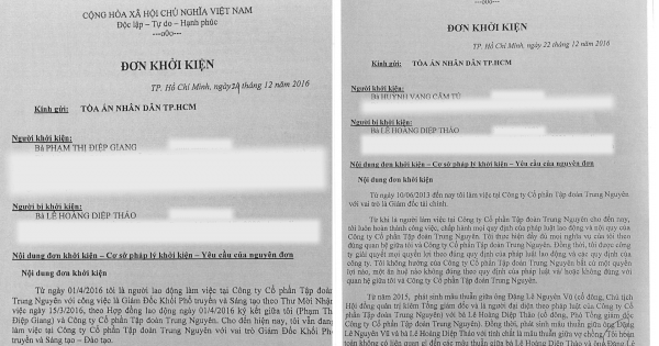 Trước phiên tòa phúc thẩm việc ông Vũ “xuống tay” phế truất vợ khỏi vị trí điều hành: Có hay không sự cấu kết chống lại bà Lê Hoàng Diệp Thảo từ “2 đơn kiện song sinh”?