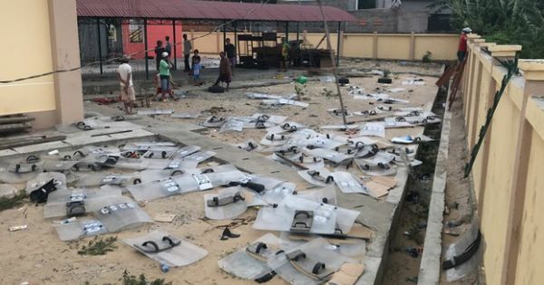 Thêm 9 người bị bắt giam trong vụ gây rối ở Phan Rí Cửa