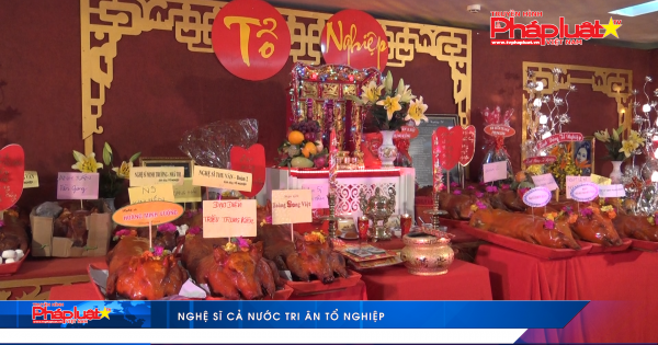 Nghệ sĩ cả nước tri ân tổ nghiệp