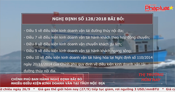 Thị trường hôm nay 27/08/2018