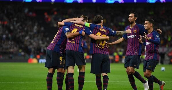 Messi lập cú đúp, Barca nhấn chìm Tottenham ngay tại Wembley