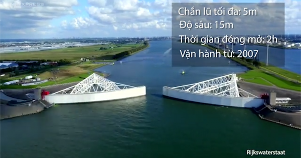 Công nghệ ứng phó với triều cường của các nước châu Âu