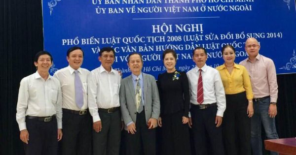 TP HCM: Phổ biến Luật Quốc tịch 2008 cho hơn 120 kiều bào nước ngoài