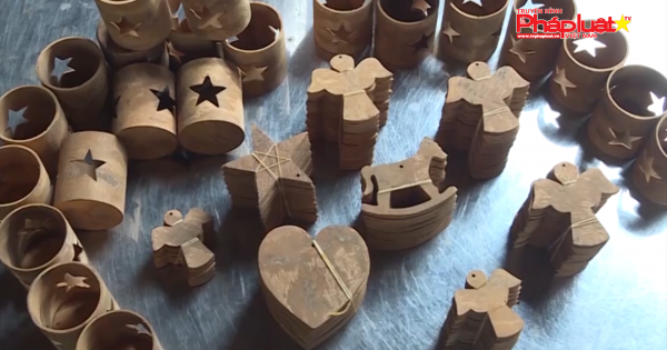 Độc đáo nghề làm đồ thủ công mỹ nghệ từ vỏ quế