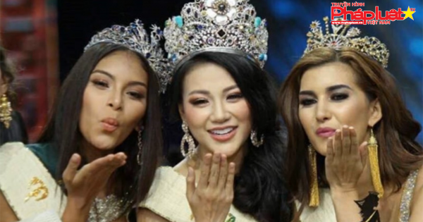 Nguyễn Phương Khánh đăng quang Hoa hậu Trái đất 2018