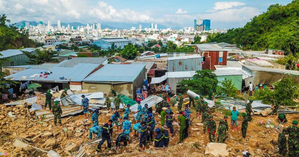 Cuộc sống không nhà của người dân Nha Trang sau trận sạt lở