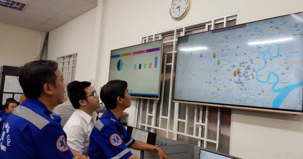TP.HCM thí điểm hệ thống điều hành cấp cứu thông minh