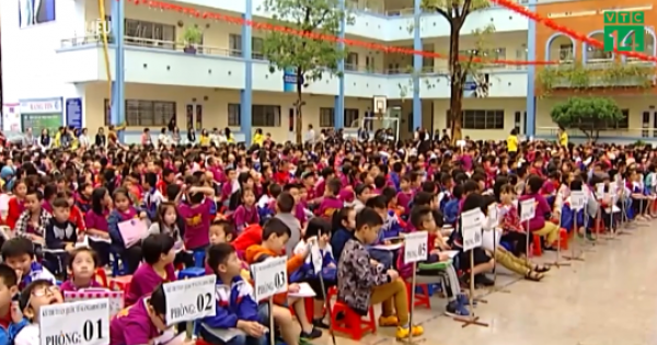 Nhiều trường học ở Hà Nội sĩ số lớp học lên đến 60