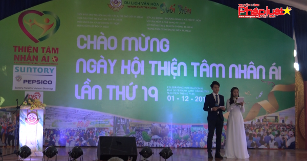 Hơn 7.000 người khuyết tật tham gia “Ngày hội thiện tâm nhân ái” lần thứ 19