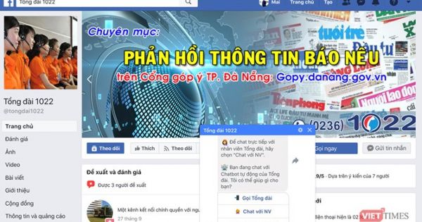 Đà Nẵng cung cấp dịch vụ công qua Messenger