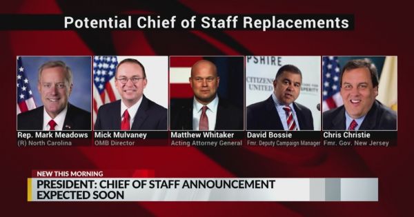 Tổng thống Trump lập danh sách ứng viên Chánh văn phòng Nhà Trắng