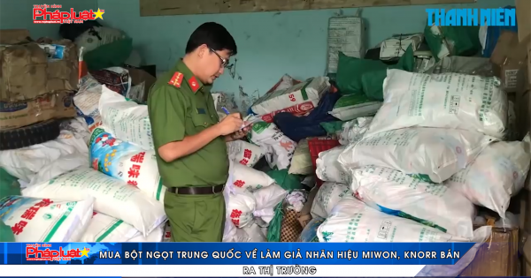 Mua bột ngọt Trung Quốc về làm giả nhãn hiệu Miwon, Knorr bán ra thị trường