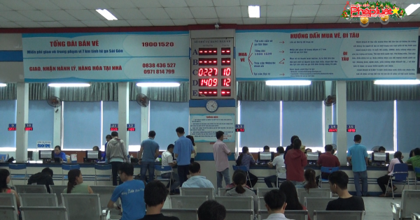 Vé tàu sau Tết kỷ hợi 2019 vẫn còn nhiều