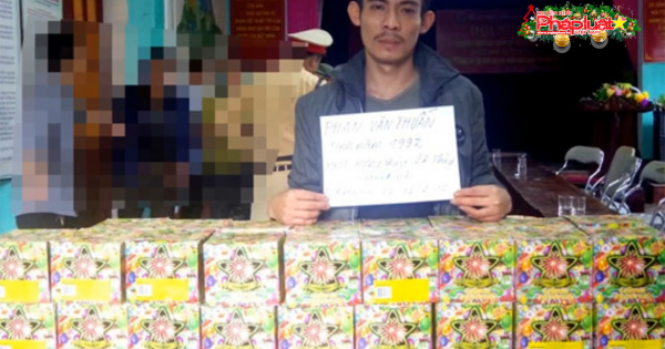 Bắt nghi phạm mang 63 kg pháo từ Quảng Bình ra Hà Tĩnh tiêu thụ