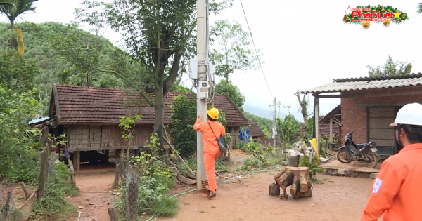 Quảng Ngãi: Phủ lưới điện quốc gia về vùng lõm