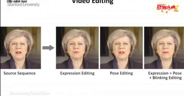 Video giả mạo từ ảnh Facebook - mặt trái của AI