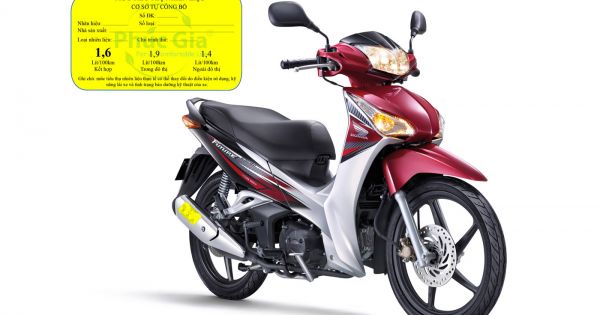 Xe máy phải dán nhãn năng lượng từ đầu năm 2020