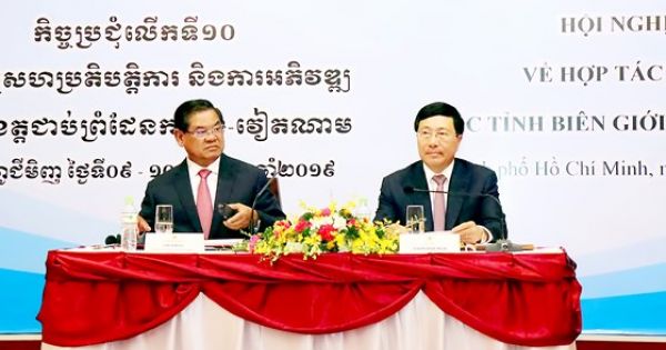 Xây dựng biên giới Việt Nam - Campuchia hòa bình, hữu nghị, hợp tác và phát triển