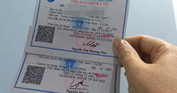 Đóng bảo hiểm y tế khác nhau, quyền lợi hưởng vẫn như nhau