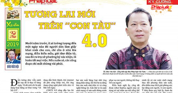 Mời đón đọc Báo Pháp luật Việt Nam Xuân Kỷ Hợi 2019